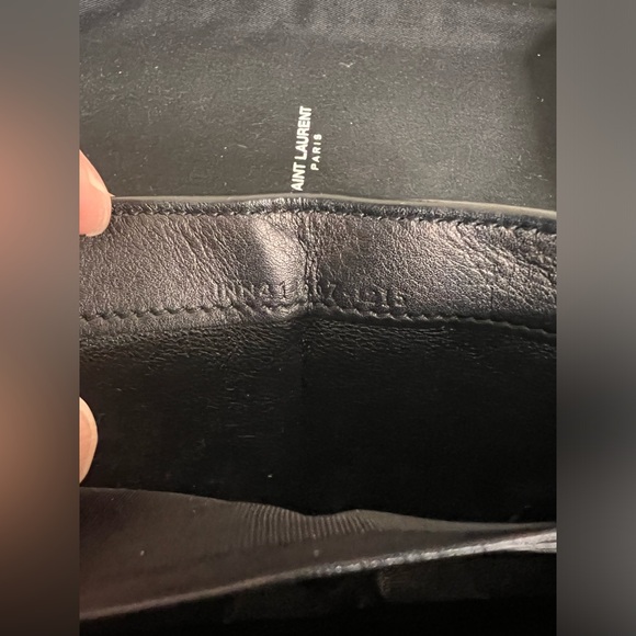 YSL Full Inclusion Saint Laurent Flap Wallet - Picture 4 of 11